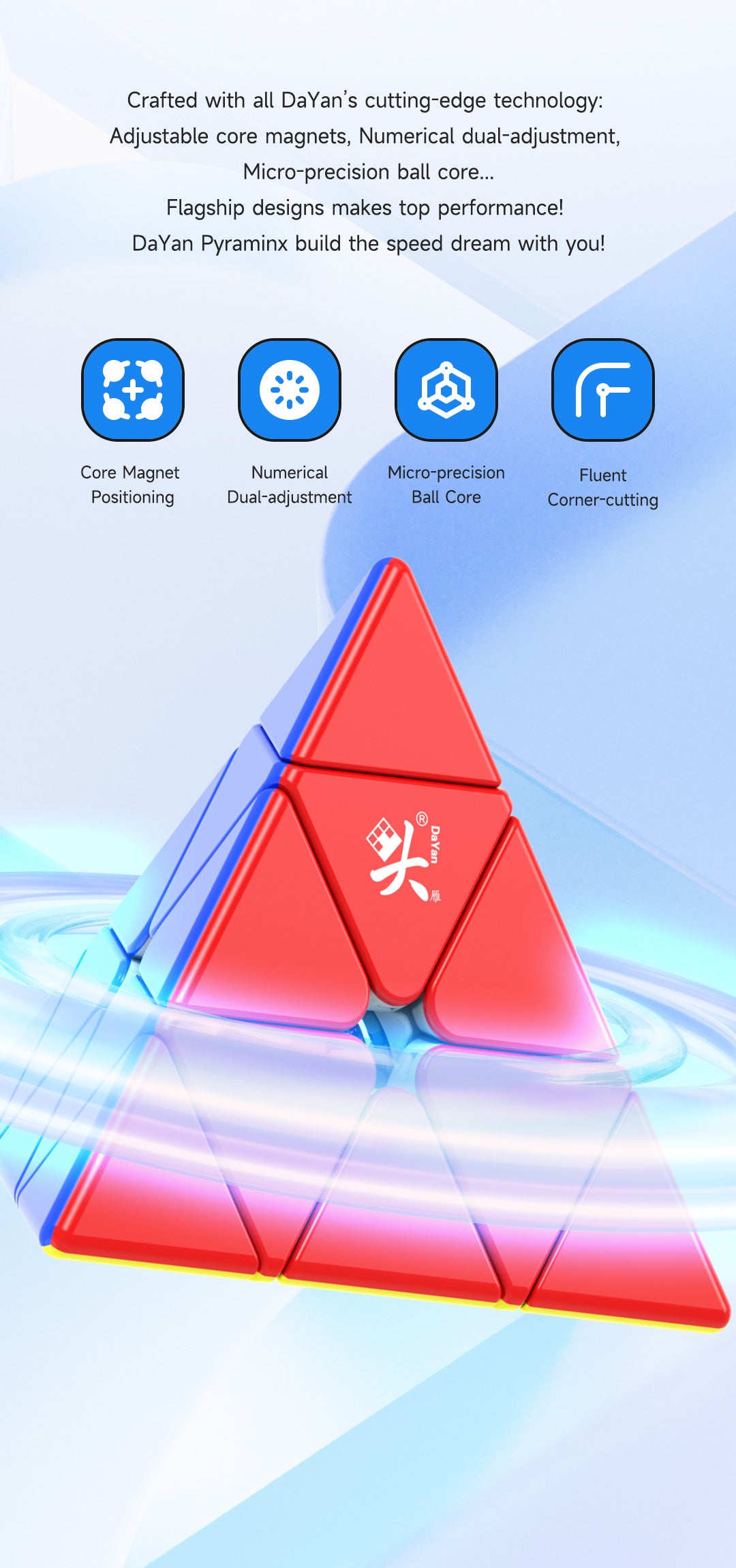 Dayan Pyraminx v3 M