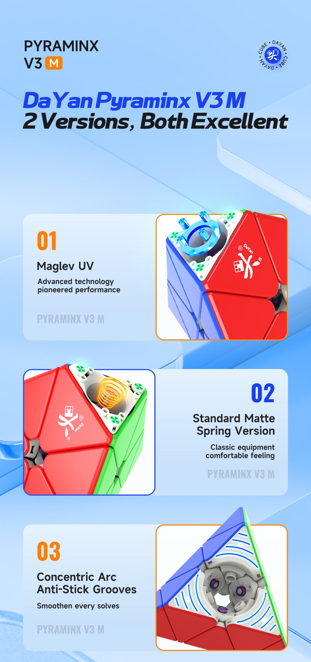 Dayan Pyraminx v3 M