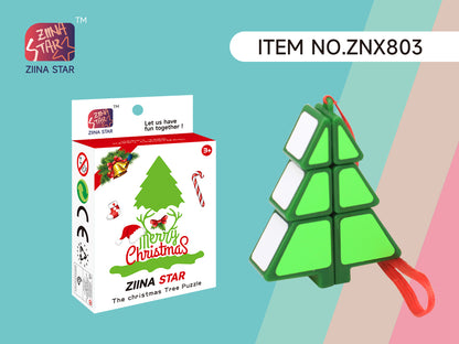 Ziina Star 123 Christmas Tree Puzzle