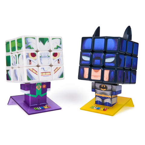 Rubik's Cube Batman and Joker Cubers