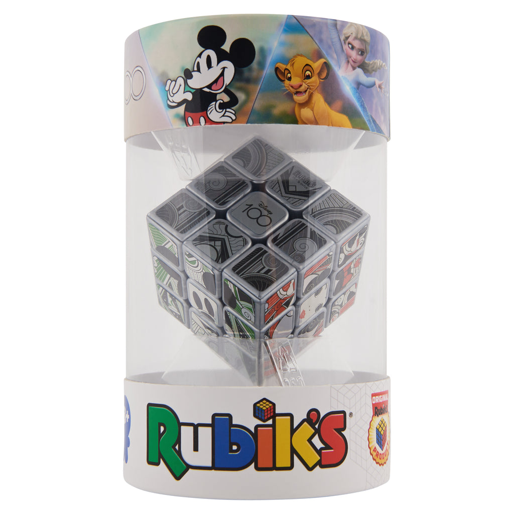 Rubik's Cube Disney 100th Anniversary Metallic Platinum 3x3