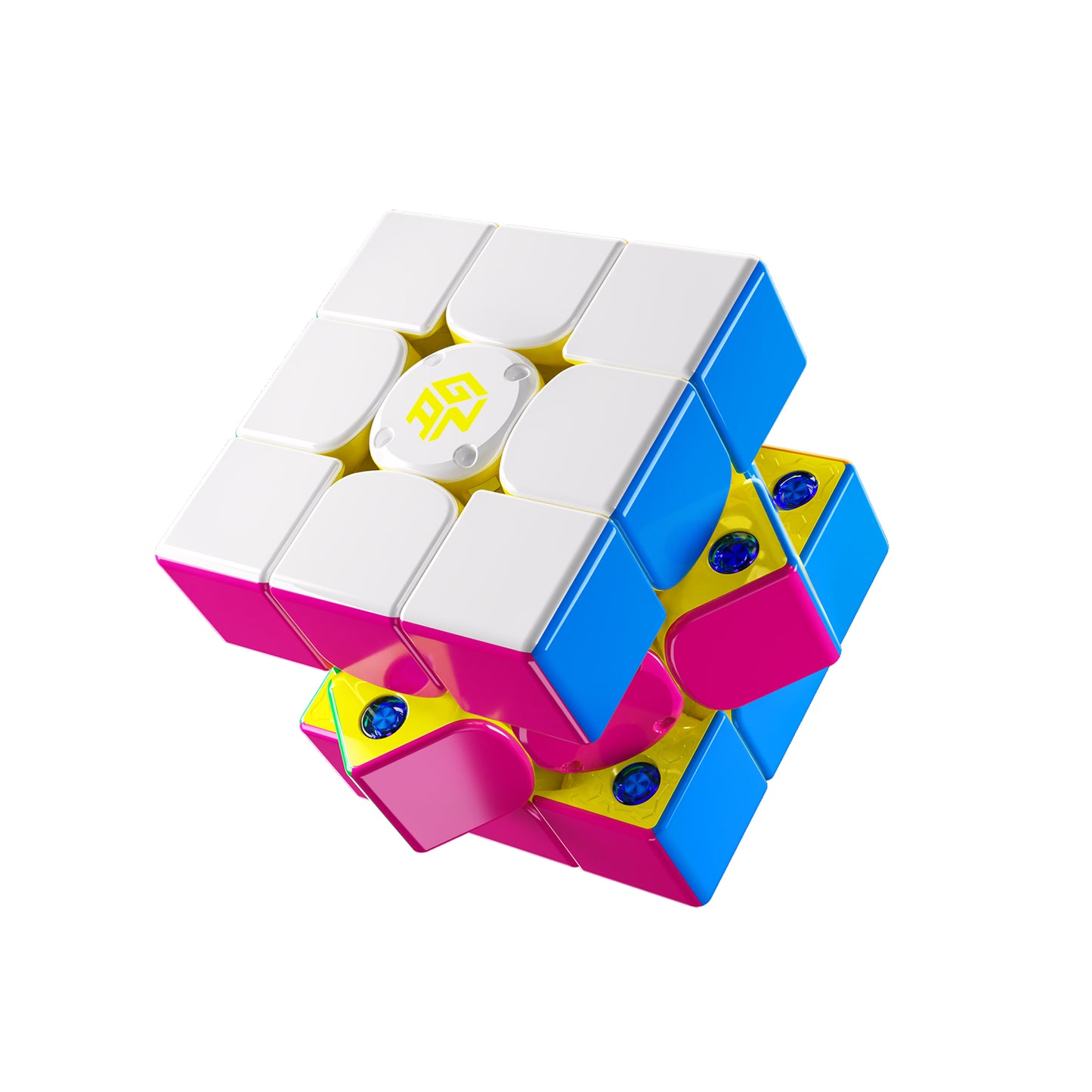 Gan i4 Smart Cube Maglev UV Minions Edition