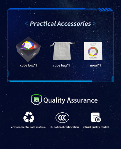 Diansheng Galaxy Magnetic Teraminx