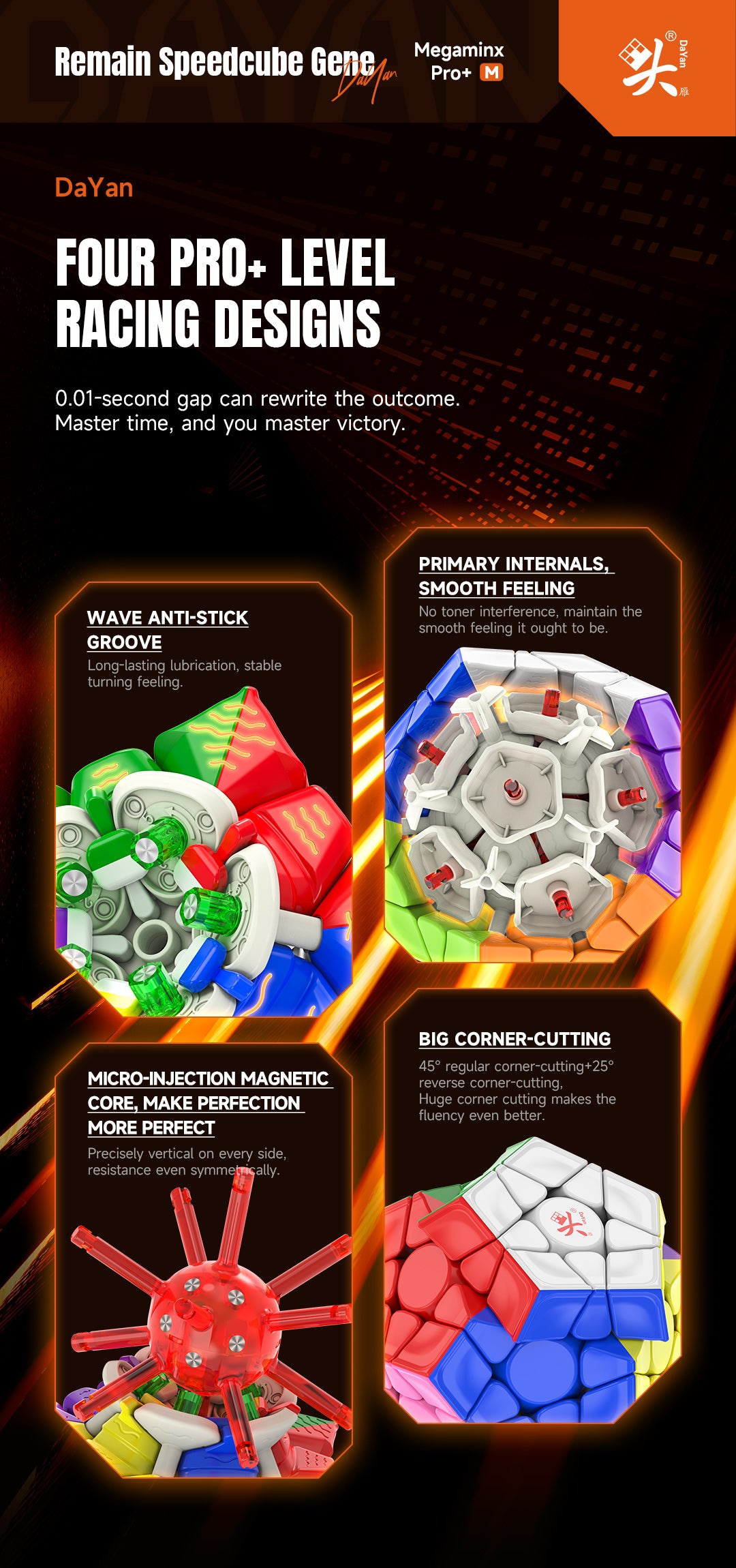 Dayan Megaminx Pro+ M