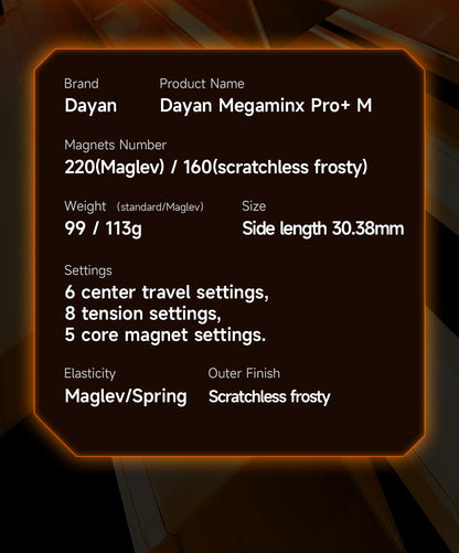 Dayan Megaminx Pro+ M