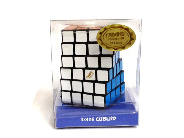 TomZ 4x4x6 Cuboid in Small Clear Box - Cubewerkz Puzzle Store