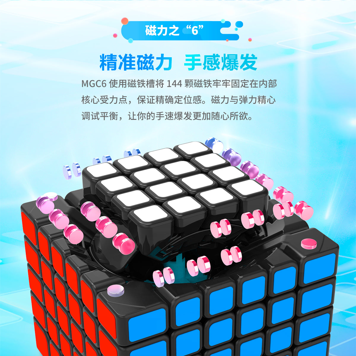 MGC 6x6 Magnetic - Cubewerkz Puzzle Store