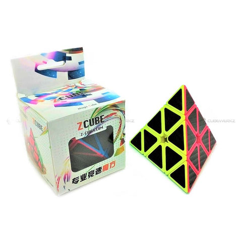 Carbon Fiber Pyraminx - Cubewerkz Puzzle Store