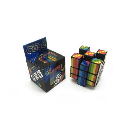 FanXin Rainbow Unequal 3x3 Cube - Cubewerkz Puzzle Store