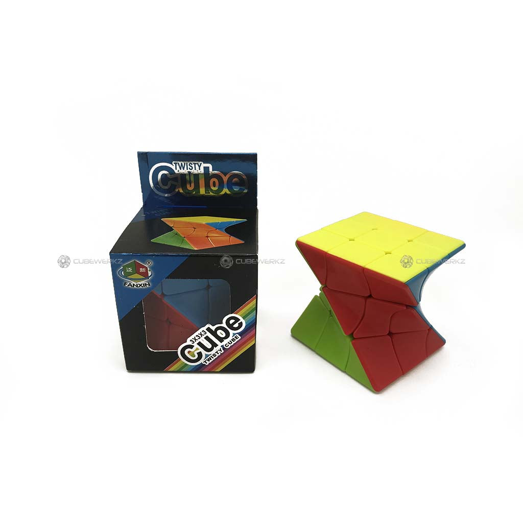 Fanxin Twisted Cube Stickerless - Cubewerkz Puzzle Store