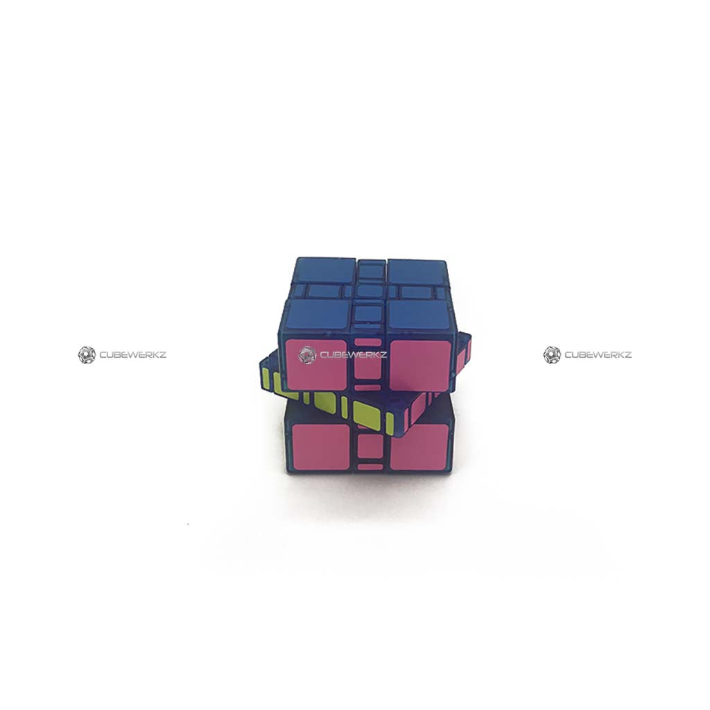 WitEden 3x3 Mixup Ultimate Cube Clear Blue Body (limited edition) - Cubewerkz Puzzle Store