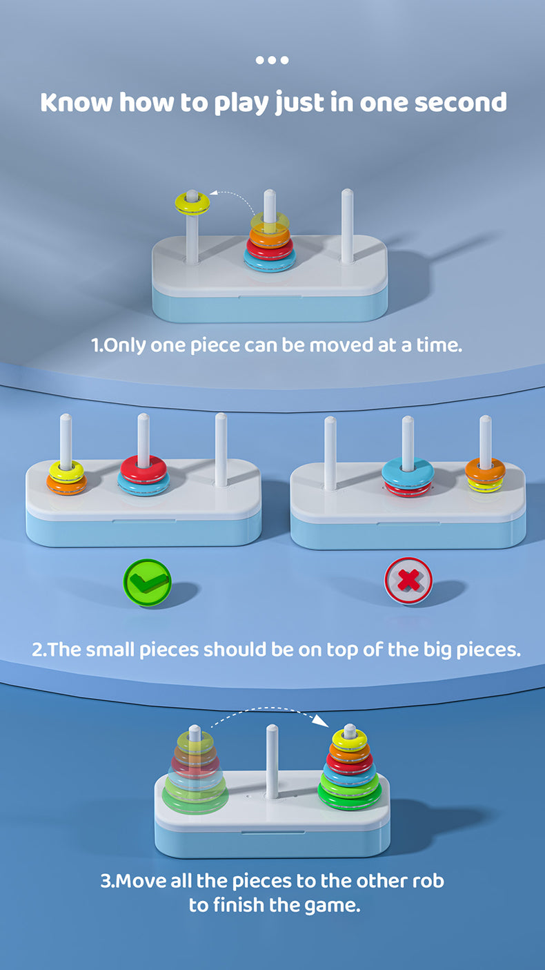 Qiyi Rainbow Tower of Hanoi