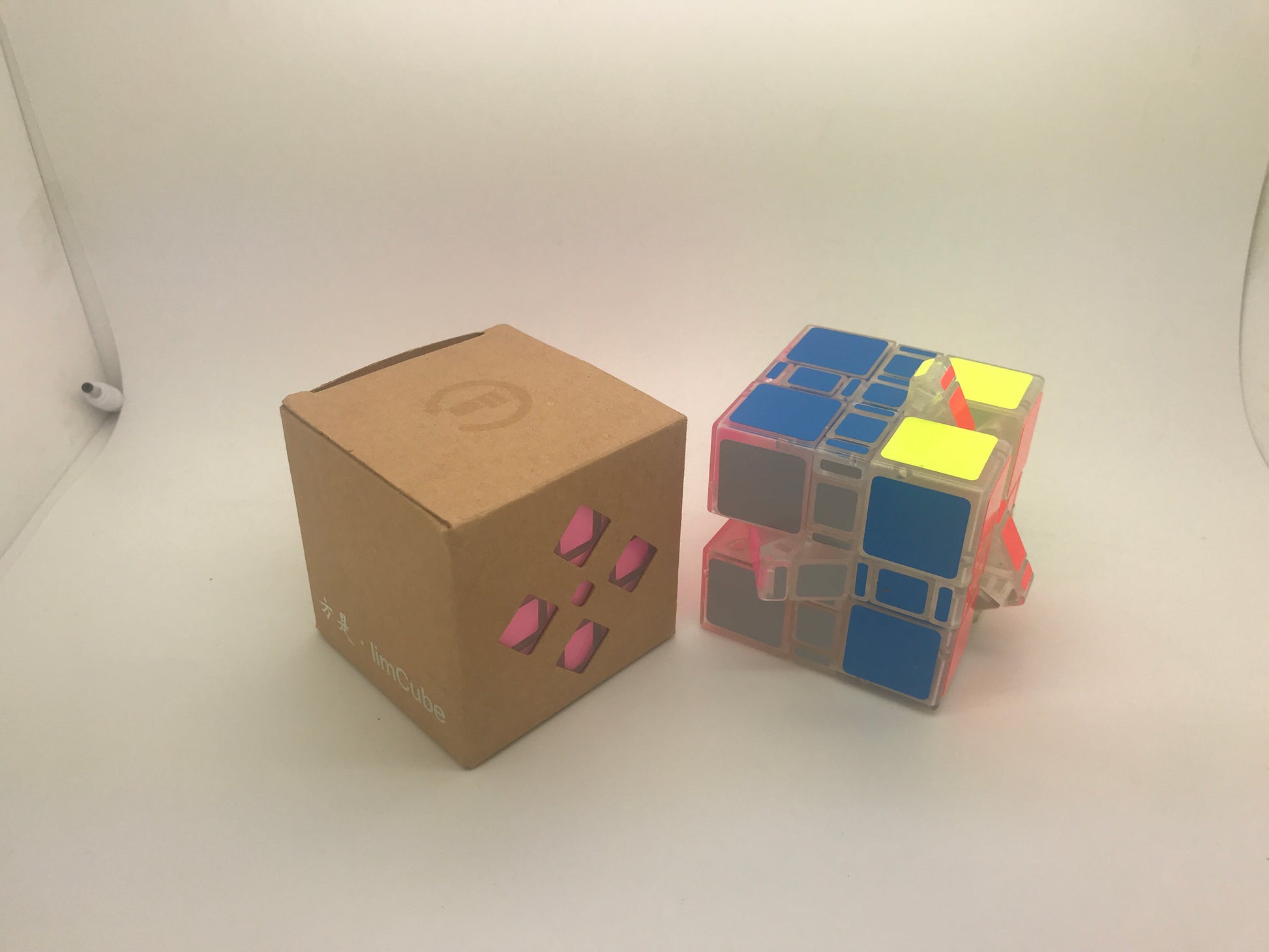WitEden 3x3 Mixup Ultimate Cube Clear Blue Body (limited edition) - Cubewerkz Puzzle Store